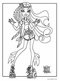 Ausmalbilder Monster High Malvorlagen Kostenlos Zum Ausdrucken