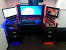 Glass Desk Gaming Setup
