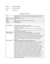 Critical review jurnal internasional toward a theory of international new ventures posted on 26 mei 2011 by nasyaazakhir resume jurnal adapun jurnal yang dimaksud (terlampir di halaman belakang) menjelaskan tentang meningkatnya fenomena yang penting untuk dicermati pada perusahaan multinasional. Doc Review Jurnal Whyyou Widodo Academia Edu
