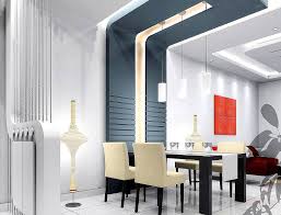 A spacious living room that has high ceilings is going to seem even larger and it will have a dramatic look regardless of the type of interior design and décor. 24 Interesting Dining Room Ceiling Design Ideas Interior Design Inspirations