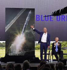 Jeff bezos' trip aboard a blue origin rocket next month will take place on a fortuitous day in space history. Jeff Bezos Just Unveiled His New Rocket And It S A Monster The Washington Post