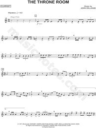 Piano/chords, and instrumental solo in c major. The Throne Room Clarinet From Star Wars Sheet Music Clarinet Solo In C Major Download Print Sku Mn0103841