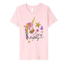 Ok, it's a little early i know. Birthday Gifts For Girls Kids 6 Year Old Girl Gifts Its My Birthday Unicorn Tee 6 Www Amazon Com My Gifts List Leading Gifts Inspiration Magazine Gift Ideas For Everyone Find