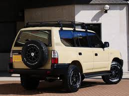 ランクルプラド オールペン車 ルーフラック 便利 オシャレ カッコイイ 珍しい車 プラド トヨタ ランドクルーザー ランドクルーザー