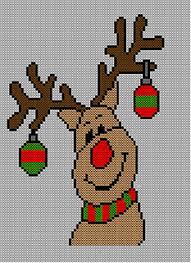 Christmas Rudolph Reindeer Jumper Sweater Knitting Pattern 26 Pattern By Blonde Moments