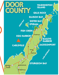 Door County Wisconsin Love The Serenity And The Beauty Of Door County And The Cute Shops That Each Litt Wisconsin Travel Door County Wisconsin Vacation Trips