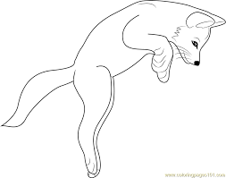 Free printable worksheets for your students. Fox Jumping Coloring Page For Kids Free Fox Printable Coloring Pages Online For Kids Coloringpages101 Com Coloring Pages For Kids