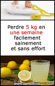 Perdre 5 Kg En Une Semaine Facilement Sainement Et Sans Effort Perdredupoids Boisson Recetteregime Maigrir Health Health Fitness Food