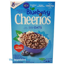 A granola fit for whiz kids. Review Blueberry Cheerios Cereal The Impulsive Buy