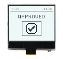 160x100 Graphic COG LCD | FSTN+ Display with Side White Backlight