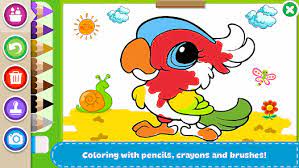 Coloring Book Kids Paint Apps On