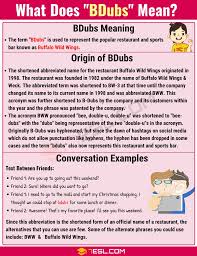 Bdubs Meaning What Does Bdubs Mean With Useful Conversations 7 E S L Learn English Meant To Be Learn English For Free