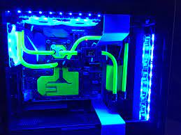 A beginner's guide for watercooling your pc. Zoobith On Twitter Finally Done Ekwb Cablemod Evga 1080ti Nzxt Custom Liquid Cooling Pc Pcgaming Blue Led Uv