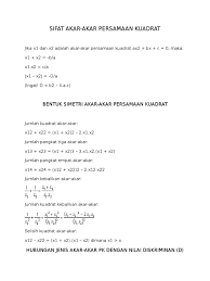 5x + 3y = 17 2x + 4y = 12. Matematika Iii Sifat Akar