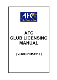 Operating since 1982, afc vacations has been a san diego based tour operator with first class service on escorted vacations, group tours & cruises, specializing in the usa & canada. Afc Club Licensing Manual Afc Asian Football Confederation