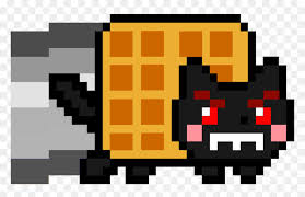 Evil Nyan Cat Pixel Art Hd Png Download Vhv Easily create sprites and other retro style images with this drawing application. evil nyan cat pixel art hd png