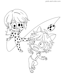 Ladybug and chat noir coloring pages. Miraculous Tales Ofadybug Cat Noir Coloring Pages Print Andadybug 010 Book Image Ideas Episodes In Order Stephenbenedictdyson