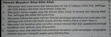 November 26, 2017november 20, 2017. Coba Jelaskan Hikmah Dari Asmaul Husna Al Alim Al Khabir As Sami Dan Al Bashir Brainly Co Id