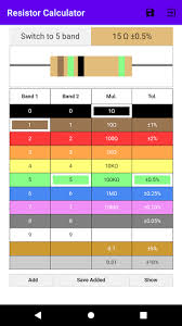 The application supports color codes for 3, 4, 5 and 6 band resistors. Download Resistor Calculator Free For Android Resistor Calculator Apk Download Steprimo Com