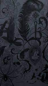 Alexander Henry Collections Coming Fall 2012 Goth Wallpaper Gothic Wallpaper Phone Wallpaper