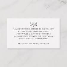 Gift Registry Honeymoon Fund Wedding Monogram Enclosure Card Zazzle Com Honeymoon Fund Registry Wedding Honeymoon Fund Honeymoon Fund