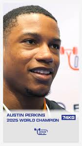 Austin Perkins is your 2025 classic world champion in the 74kg class.