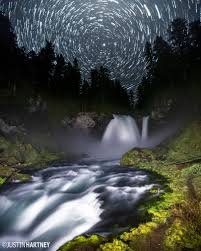 Waterfall Star Trails Or Oc 2400 3000 Reddit Star Trails Photography Star Trails Nature Photos