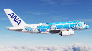 ANA aircraft in-flight, representing smooth booking changes.