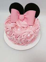 Bizcocho De Mickey Mouse Redondo Pastel Redondo De Un Nivel Decorado En Turron Rosado Con Mono Perfecto Para Celebracion De Minnie Mouse Pastel De Minnie Mouse Pastel De Minnie Pastel De Mimi