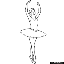 Ballet class coloring pages articles routine music the road to broadway ballet class coloring pages. Ballerina Fifth Position Ballet Coloring Page