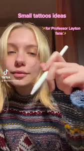 YOU’RE WELCOME, please duet this if you get one✨ also take this as a sign;)  #greenscreen #tattoo #tattooideas #professorlayton #professorlaytonedit  #fyp #foryou #nintendo #professorlaytonmemes ...