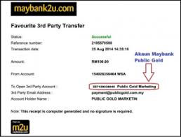 Nombor akaun maybank akan terlihat. Cara Membuka Akaun Emas Gap Sitiashinida Com