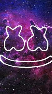 Marshmello Fondo Pantalla Galaxia Cute Wallpapers Neon Wallpaper Galaxy Wallpaper