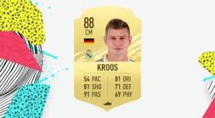 88 kroos cm 54 pac. Fifa 21 Top 5 Players For Passing Earlygame