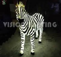Resin Garden Decor Ornaments Life Size Fiberglass Zebra ...