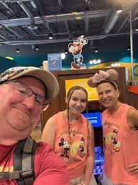 We're here!!!!!!!!!! Day 1 of 4!!! Couldn't get into our room yet, so we're 