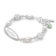 Black And White Bracelet Baby Princess Pearl Baby Children S Engraved Bracelet Engraved Bracelet Christening Bracelets Beautiful Beaded Bracelet