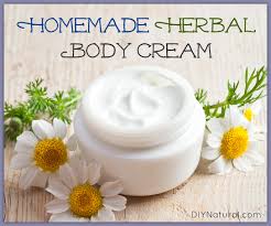 homemade body lotion made with simple