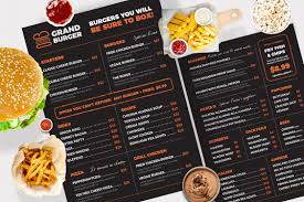 Portrait Fastfood Restaurant Menu Design Template Menu Restaurant Templates In 2020 Restaurant Menu Template Menu Restaurant Elegant Restaurants