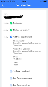 Register for your vaccination today. Here S How Mysejahtera Will Notify You About Your Covid 19 Vaccine Appointment