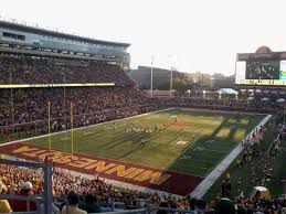 Tcf Bank Stadium Section 221 Home Of Minnesota Golden