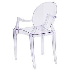 Flash Furniture Ghost Chair With Arms In Transparent Crystal Click Image For More Details It Is Amazon Affili Furniture Flash Furniture Stacking Side Chair