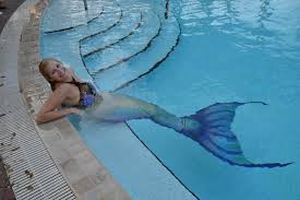 Yep That S A Real Live Mermaid In Our Swimming Pool You Never Know What Kind Of Shenanigans We Re Getting Int Fort Myers Beach Pool Gulf Of Mexico
