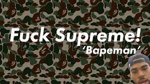 Fuck Supreme!'. История Бэйпмана - Статьи блога интернет магазина  Sneakerhead