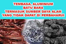 5 Contoh Sumber Daya Alam Yang Tidak Dapat Diperbaharui Gambar