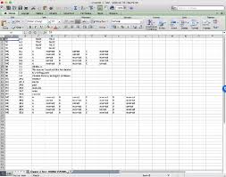 A Test Template Created In Microsoft Excel Download Scientific Diagram