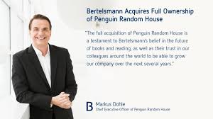 We did not find results for: Bertelsmann Acquires Full Ownership Of Penguin Random House Bertelsmann Se Co Kgaa