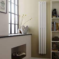 designer heizkorper vertikal aus stahl revive weiss 1201 watt 1800 x 236mm image 1 vertical radiators designer radiator wall radiators