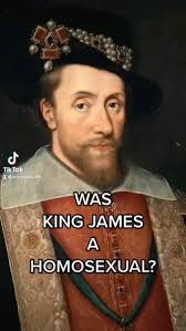 Was King James a homosexual?