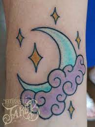 Matching awesome traditional sun moon tattoos tattoos tattoo tattoos. Traditional Stars Moon Tattoo Tattoos By Jake B
